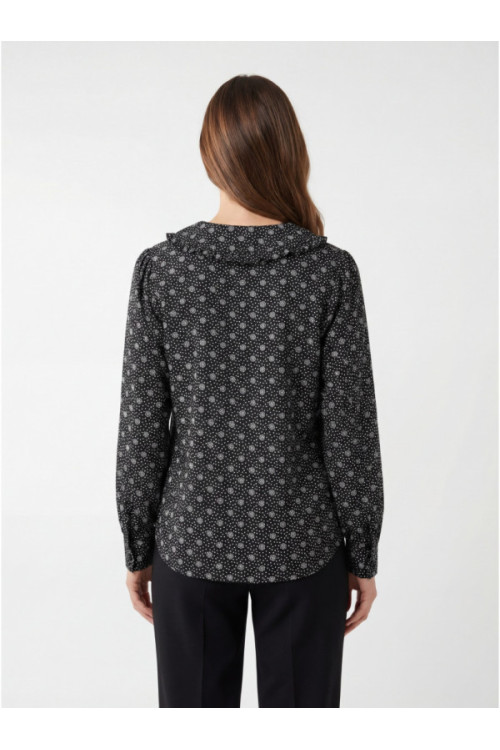 TopShop Blūze, krāsa: melna