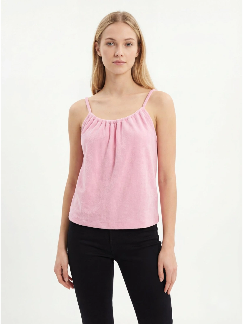 Vero Moda VMUNICA Топ, цвет: розовый
