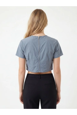 Missguided Korsetes tipa tops, krāsa: zila