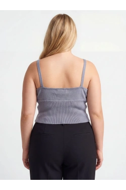 Missguided Crop top, blue