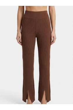 Cotton on Вязаные брюки Comfort, цвет: коричневый
