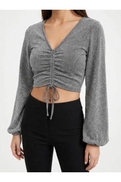 Y.A.S YASWUPPA Long-sleeved top, grey