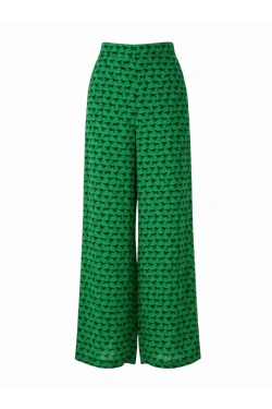 Only ONLASTA LIFE POLY PALAZZO Брюки, цвет: зелёный