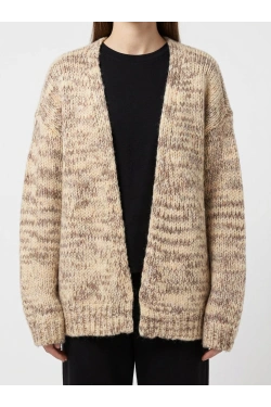 PIECES PCNANNA LS KNIT Кардиган, цвет: коричневый