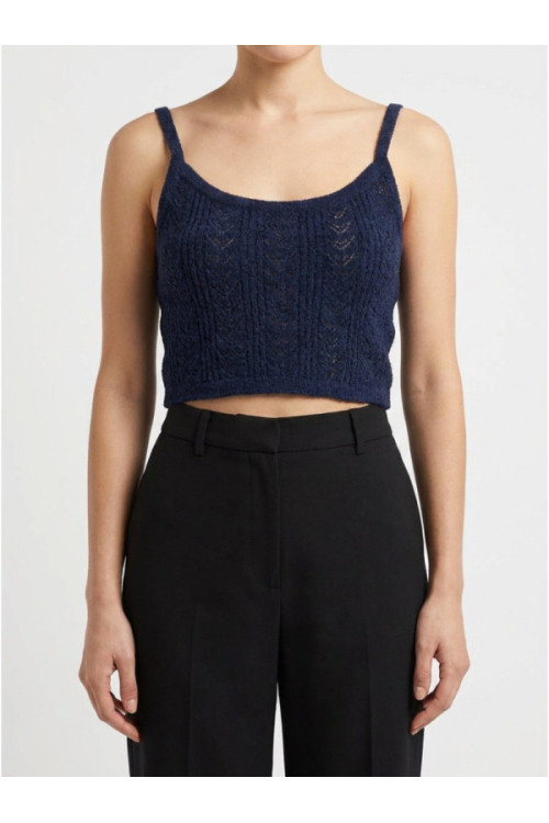 Cotton on Īsais tops, krāsa: zila