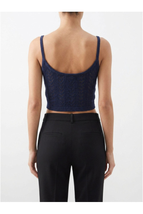 Cotton on Īsais tops, krāsa: zila