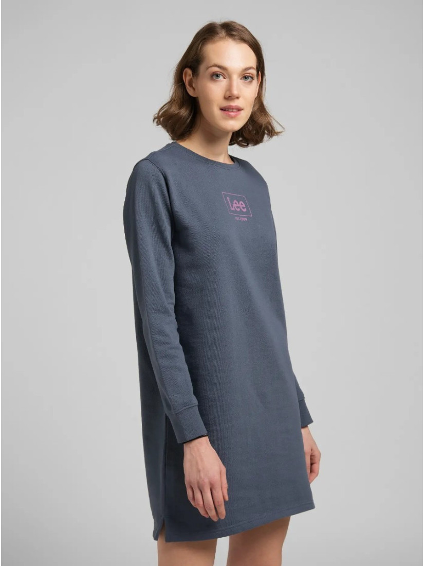 LEE SWEAT Kleita, krāsa: pelēka
