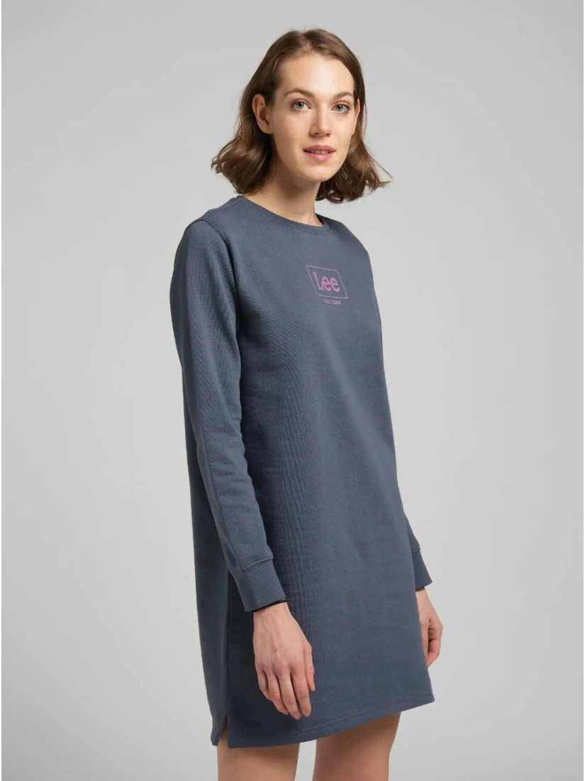 LEE SWEAT Kleita, krāsa: pelēka