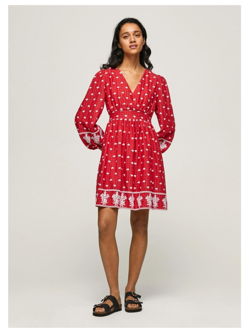 PEPE JEANS BATIA Dress, red