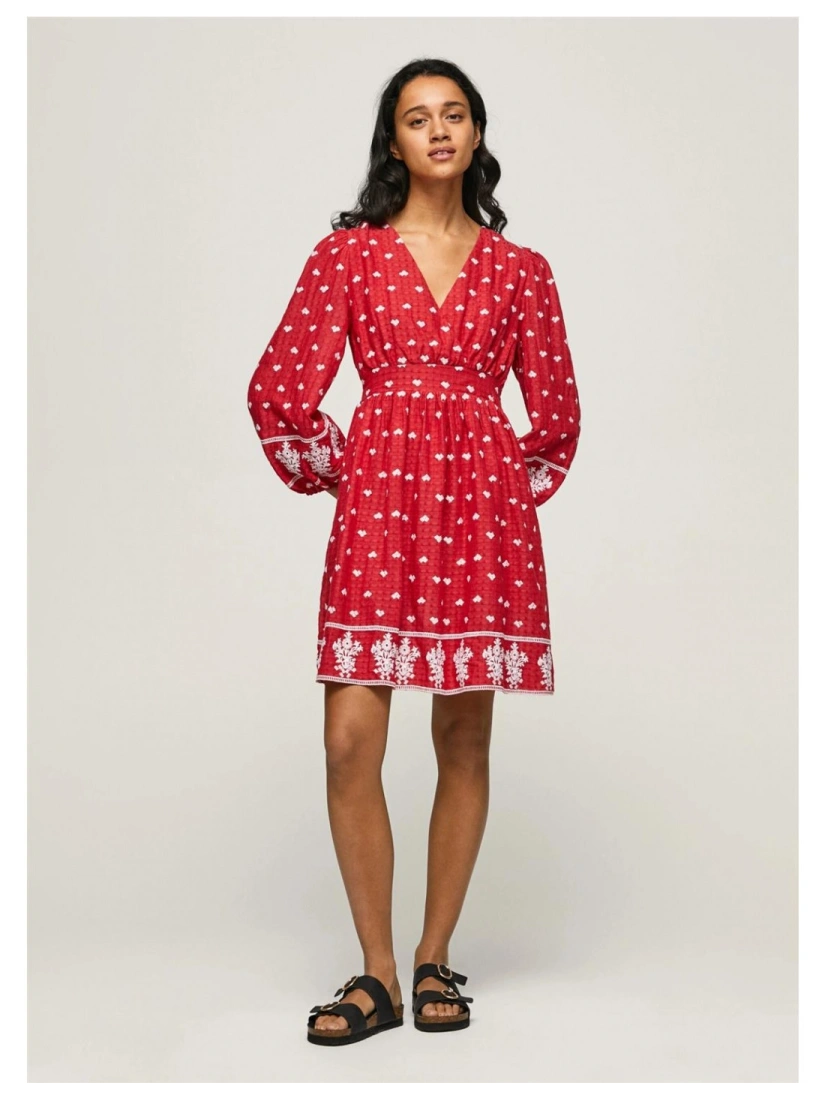 PEPE JEANS BATIA Dress, red