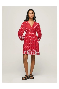 PEPE JEANS BATIA Dress, red