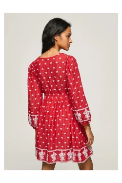 PEPE JEANS BATIA Dress, red