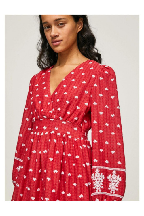 PEPE JEANS BATIA Dress, red