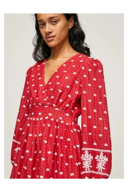 PEPE JEANS BATIA Dress, red