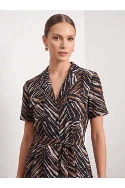 NOISY MAY NMVERA S/S SHIRT BELTED Платье