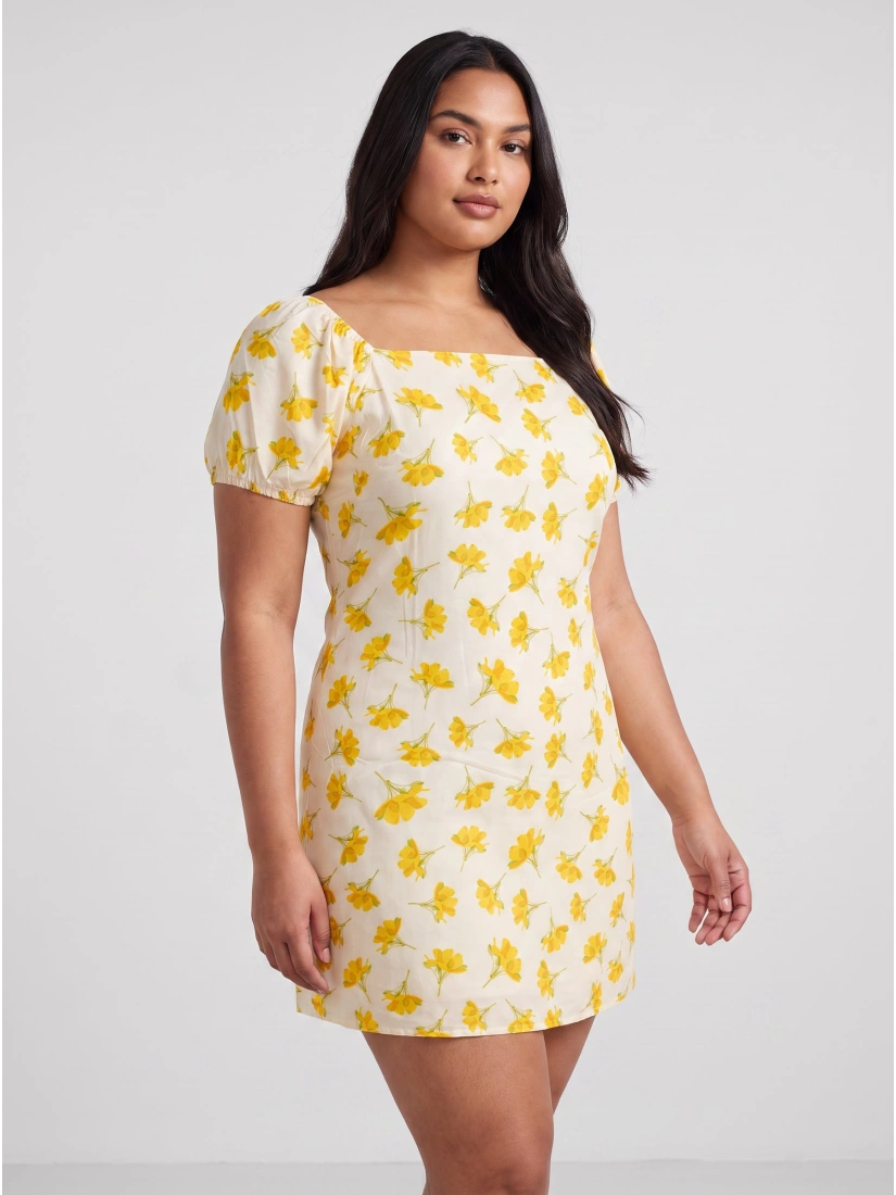 Vila VITRIN S/S SQUARE NECK Платье