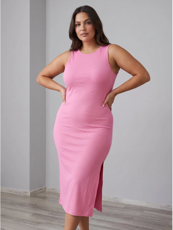 FOREVER NEW Kleita ALISTER TWIST BACK, krāsa: rozā