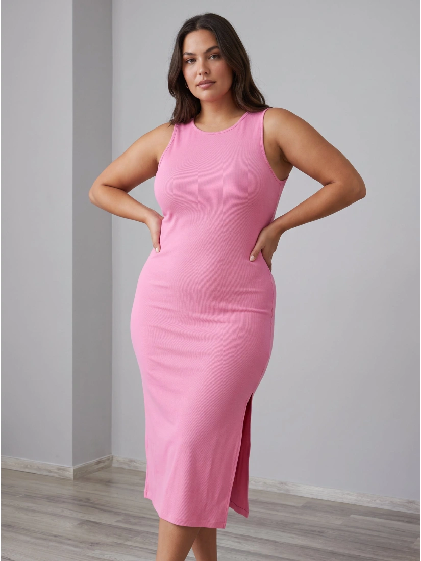 FOREVER NEW Kleita ALISTER TWIST BACK, krāsa: rozā
