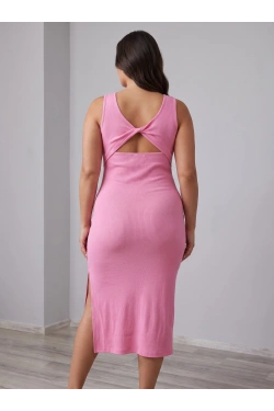 FOREVER NEW Kleita ALISTER TWIST BACK, krāsa: rozā