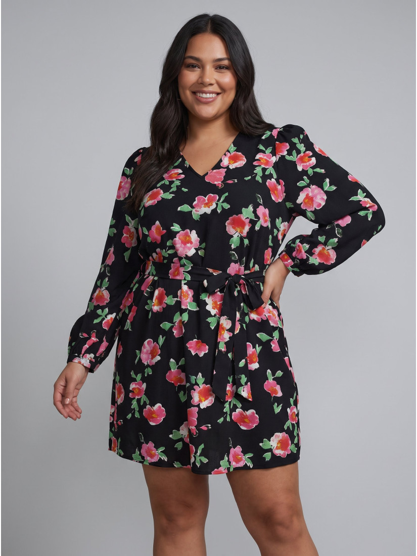 Vero Moda VMHYMS LIA LS KNEE Kleita