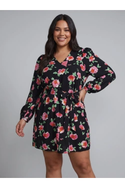 Vero Moda VMHYMS LIA LS KNEE Kleita
