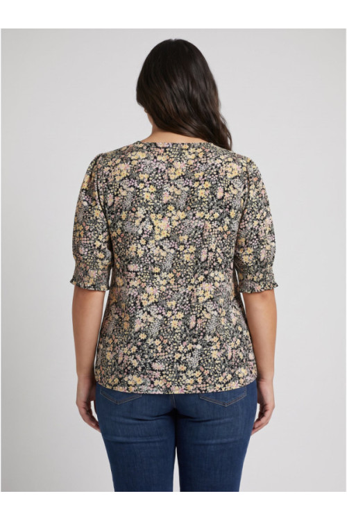 Only ONCFREDERIKKE SS V-NECK Top