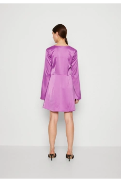 SOMETHINGNEW Платье Dahlia, цвет: фиолетовый