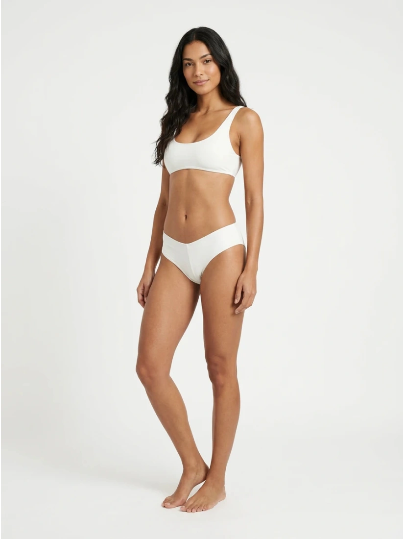 Dakine Bikini apakšdaļa, krāsa: krēmbalta