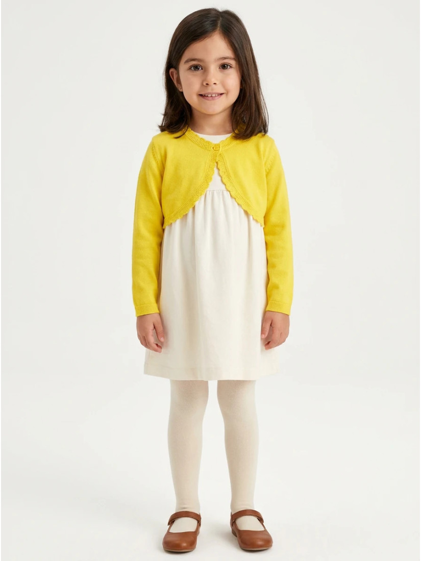 mayoral Bolero meitenei, krāsa: dzeltena