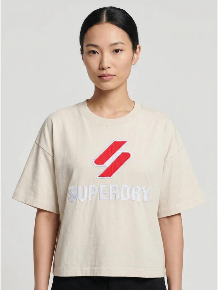 SUPERDRY Sporta T-krekls, krāsa: dzeltena