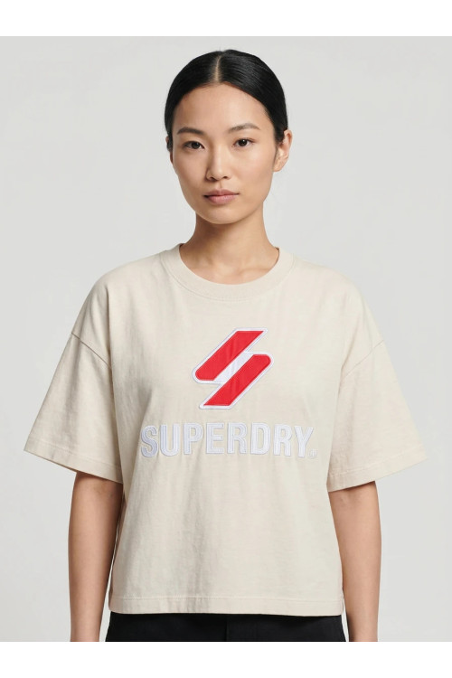 SUPERDRY Sporta T-krekls, krāsa: dzeltena
